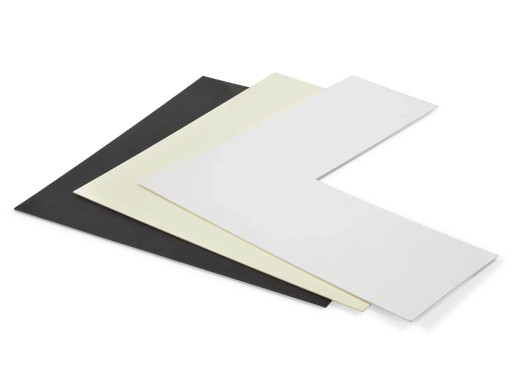 Gaylord Archival® Buffered 4-Ply Cream Museum Matting & Mounting Board