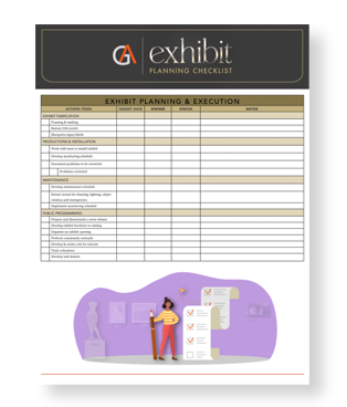 Exhibit Planning Checklist