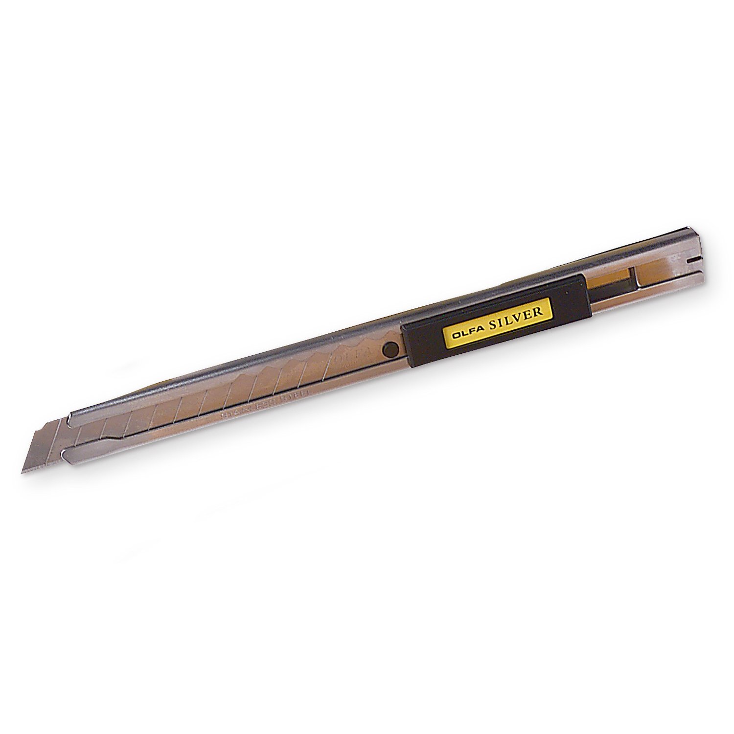 Olfa® Stainless Steel Slide-Lock Knife