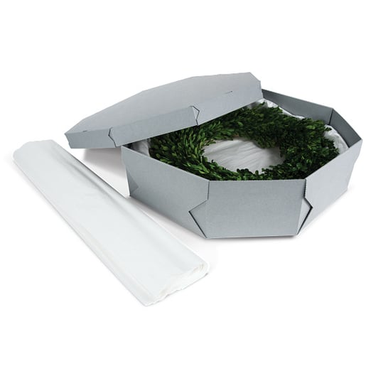 Gaylord Archival® Wreath Storage Box with Tissue