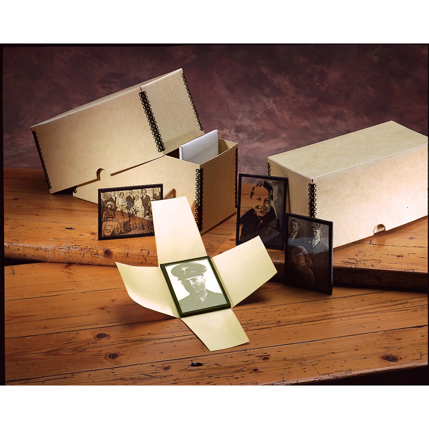 Four-Flap Lantern Slide Enclosures