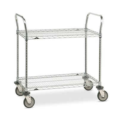 Heavy-Duty Wire Utility Cart