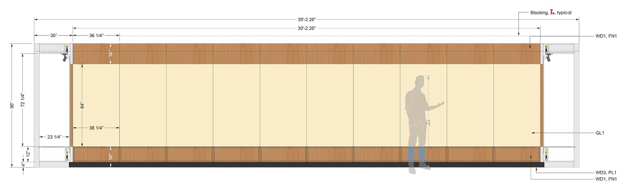 Construction Drawing of Sierra Case