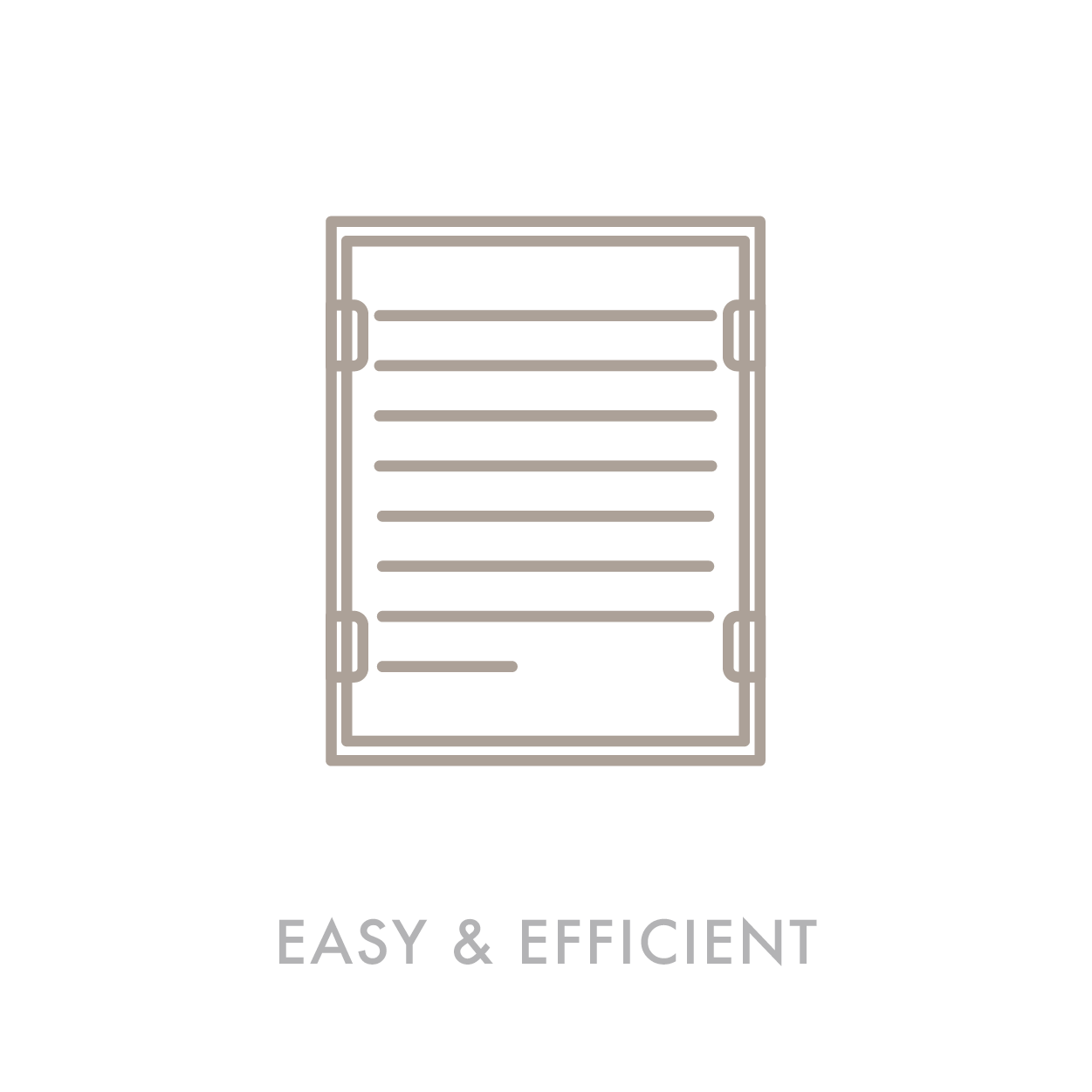 Easy & Efficient