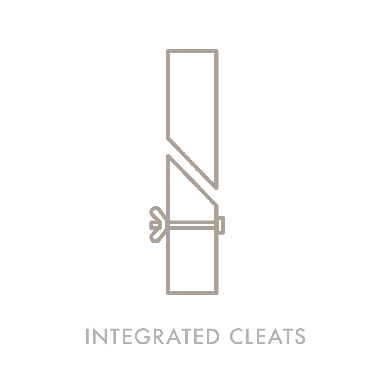 Integrated Cleats