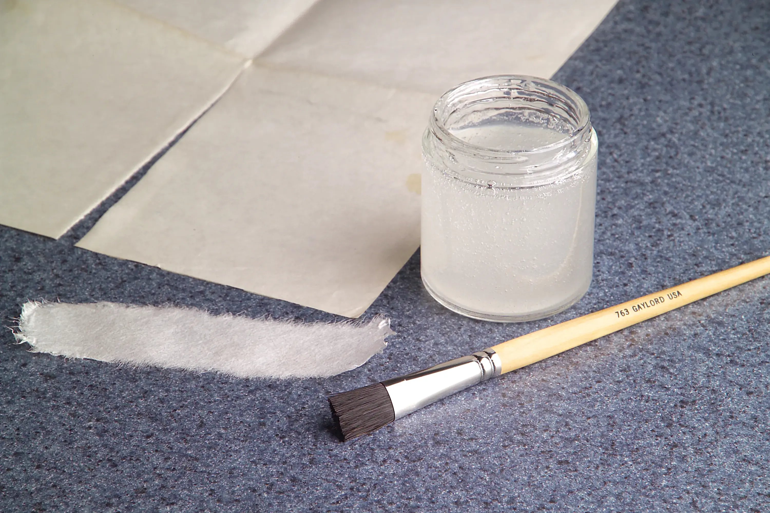 Pre-Cooked Instant Wheat Starch Paste