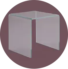 Square Acrylic Display Riser