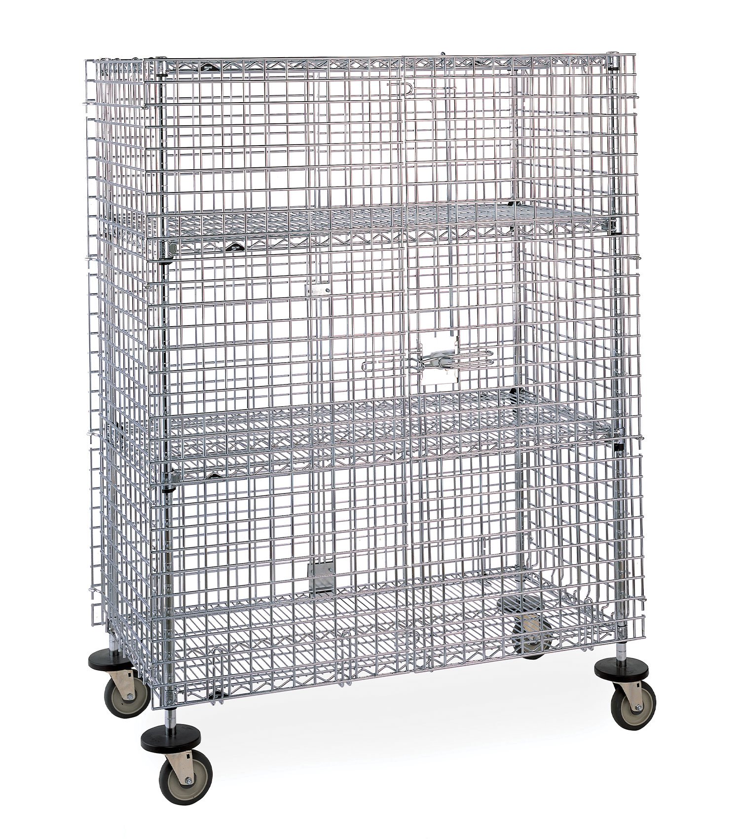 Mobile Secure Shelving Unit