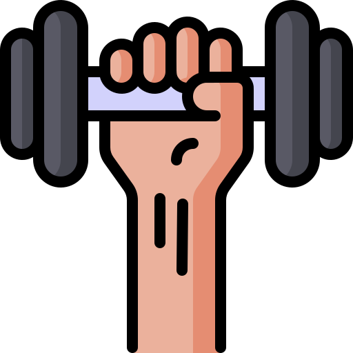 Hand lifting weight
