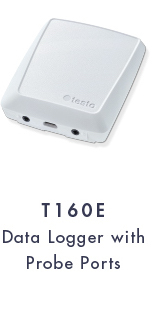 Testo 160 Wi-Fi Data Logger with Two External Probe Ports